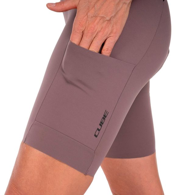 CUBE Gravel WS Bib Cargo naisten pyöräilyshortsit